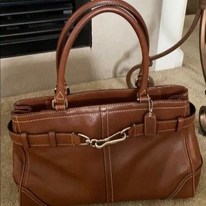 Coach leather handbag, in very good condition